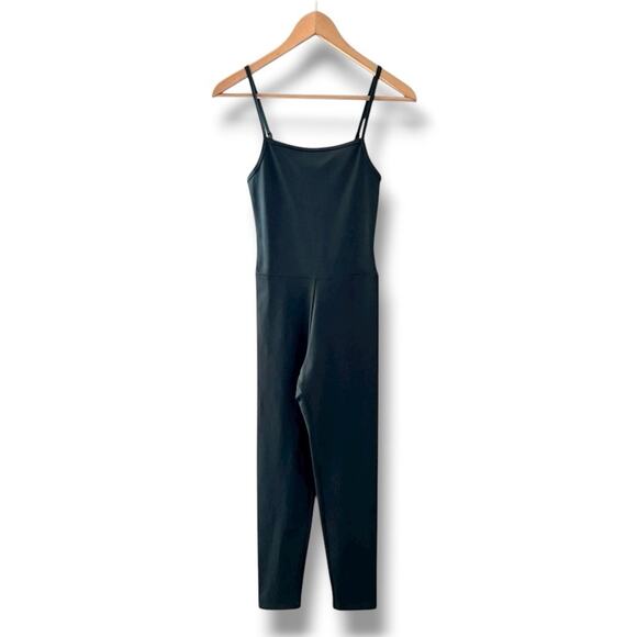 Girlfriend Collective Cami Unitard Small in Moss Cropped 23" Inseam Activewear - Picture 1 of 9